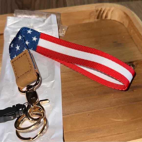 Other - Patriotic Lanyard Keychain-NEW